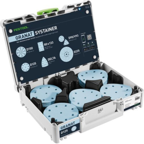 Systainer³ s brusivem Granat D125 GR SYS