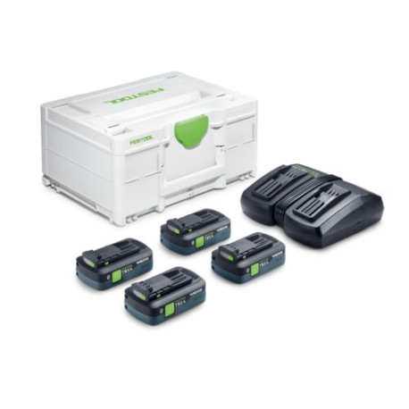 Napájecí sada SYS 18V 4xTBX4/TCL6DUO