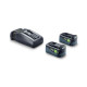 FESTOOL Napájecí sada 18V 2xHP5,0/TCL6 578736