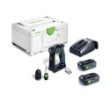 FESTOOL Akumulátorový vrtací šroubovák CXS 18 TBX4,0 I-Plus 579345