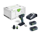 FESTOOL Akumulátorový vrtací šroubovák TXS 18 TBX4,0 I-Plus 579347