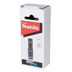 MAKITA E-16433 nástrčný klíč prodloužený 1/2" square drive Impact BLACK 12mm