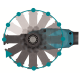 MAKITA DTM53Z Aku MultiTool Li-ion LXT 18V bez aku   Z