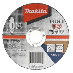 MAKITA B-45755 kotouč řezn&yacute; nerez 115x1.6x22mm