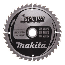 MAKITA B-32960 kotouč pilov&yacute; dřevo SPECIALIZED 165x1.6x20mm 40Z pro aku pily - old B-09248