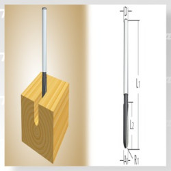 MAKITA D-09329 U-dr&aacute;žkovac&iacute; fr&eacute;za
