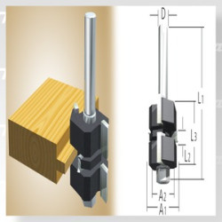 MAKITA D-12027 fr&eacute;za 38 -  old 793190-3-new D-68828