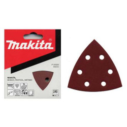 MAKITA P-33336 papír brusný suchý zip 94x94x94mm 6 děr K320, 10ks