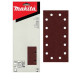 MAKITA P-43022 papír brusný suchý zip 115x229mm 14 děr K40, 10ks