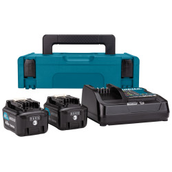 MAKITA 197641-2 sada Li-ion CXT 12V 2xBL1041B+DC10SB+Makpac