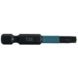 MAKITA B-63797 torzní bit 1/4\" IMPACT BLACK T25, 50mm 2 ks-new E-29206