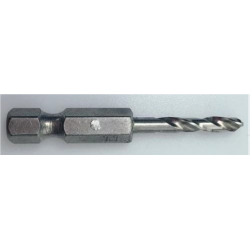 MAKITA B-56437 vrt&aacute;k 1/4\" 3,3 x 50mm n&yacute;tovac&iacute; do kovu HSS &scaron;estihran, 10 ks bal