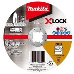 MAKITA E-00418 kotouč řezn&yacute; nerez X-Lock 125x1.2x22.23mm