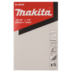 MAKITA B-40559 pilov&yacute; p&aacute;s BiM 18Z DPB181 5ks na kov