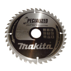 MAKITA B-33174 kotouč pilov&yacute; dřevo SPECIALIZED se zapu&scaron;těn&yacute;mi zuby 185x2x30mm 40Z - old B-09494