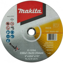 MAKITA E-13764 kotouč řezn&yacute; nerez 230x1.9x22.23mm - old B-12273