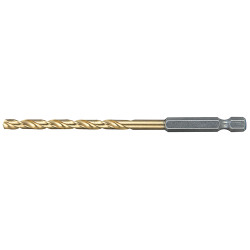 MAKITA D-15833 vrt&aacute;k do kovu HSS-TiN 10x87/130mm, stopka HEX 1/4\"