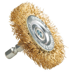 MAKITA D-73667 Kotoučov&yacute; kart&aacute;č potažen&yacute; mosaz&iacute; pr. 50 mm