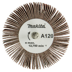 MAKITA D-75281 kotouč stopkov&yacute; lamelov&yacute; 60x30x6mm A120 Oxid hlinit&yacute;