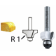 MAKITA D-48561 Zaoblovací fréza s ložiskem stopka 12 mm,50,8x25,4x75 mm R-19mm STOP