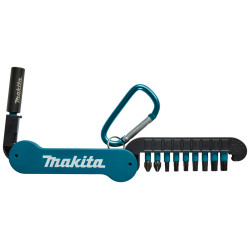 MAKITA E-15811 sada torzních bitů 1/4\" IMPACT BLACK 10 ks v plastovém držáku