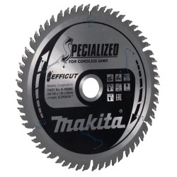 MAKITA B-69864 kotouč pilov&yacute; dřevo Efficut 165x1.85x20mm 60Z - old B-69858