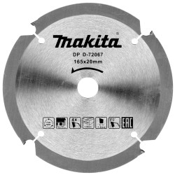 MAKITA D-72067 kotouč pilov&yacute; PCD na vl&aacute;knocementov&eacute; desky 165x20mm 4Z