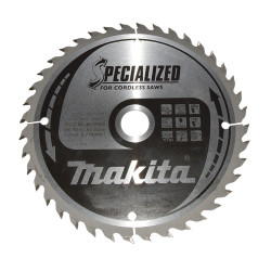 MAKITA B-32954 kotouč pilov&yacute; dřevo SPECIALIZED 165x1.6x20mm 40Z pro aku pily - old B-09232