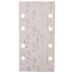 MAKITA E-19635 pap&iacute;r brusn&yacute; such&yacute; zip 93x185mm 8 děr K60, 10ks