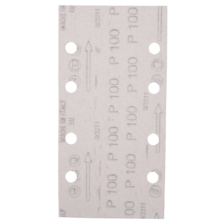 MAKITA E-19657 papír brusný suchý zip 93x185mm 8 děr K100, 10ks