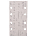 MAKITA E-19663 brusný papír suchý zip 93x185mm 8 děr K120 10ks