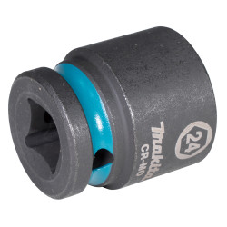 MAKITA E-16209 kl&iacute;č n&aacute;strčn&yacute; 1/2\", čtyřhran, IMPACT BLACK, 24mm