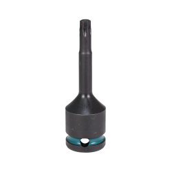 MAKITA E-19819 bit n&aacute;strčn&yacute; 1/2\", čtyřhran, IMPACT BLACK 78mm, T40