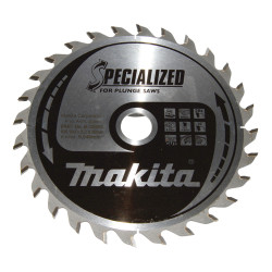 MAKITA B-32982 kotouč pilov&yacute; dřevo SPECIALIZED 160x2.2x20mm 28Z pro ponorn&eacute; pily - old B-09260