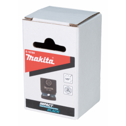 MAKITA E-16184 kl&iacute;č n&aacute;strčn&yacute; 1/2\", čtyřhran, IMPACT BLACK, 22mm - old B-40191