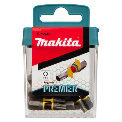 MAKITA E-25943 torzní bit řady Impact Premier (C-form) T15-25mm, 15 ks