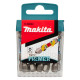 MAKITA E-26004 torzní bit řady Impact Premier (E-form) PZ3-50mm, 10 ks