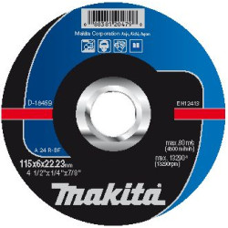 MAKITA D-18459 kotouč brusn&yacute; ocel 115x6x22.23mm