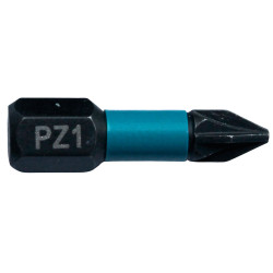 MAKITA B-63638 torzn&iacute; bit 1/4\" IMPACT BLACK PZ1, 25mm 2 ks-new E-28927