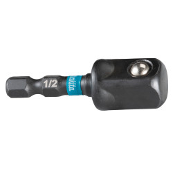 MAKITA B-66874 torzní adaptér 1/4" Impact Black, čtyřhran 1/2", 50mm