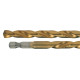 MAKITA D-16081 vrták do kovu HSS-TiN 3,3x52/85mm, stopka HEX 1/4"