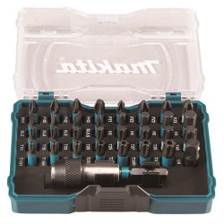MAKITA E-12441-10 sada torzn&iacute;ch bitů 1/4\" IMPACT BLACK 33 ks v plastov&eacute; krabičce, 10 bal
