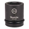 MAKITA E-24555 klíč nástrčný 1", čtyřhran,  34mm