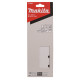 MAKITA E-19663 papír brusný suchý zip 93x185mm 8 děr K120, 10ks