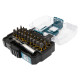 MAKITA E-25111 sada bitů Impact Premier (C-form) T10-T40, s držákem bitů, 31 ks